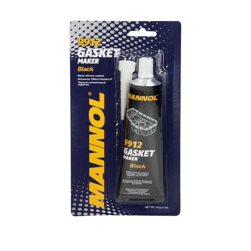 Mannol-Gasket-Maker-9912 Hermetik silikonski crni - Slika 1