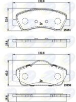 Pločice prednje Citroen C4 II,Peugeot P308, CBP02199-fdb4491-fdb4823-oe 1647863480 - Slika 3