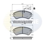 Plocice Citroen, Peugeot , Fiat, Opel,  CBP11623-oe 425375